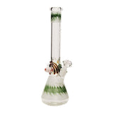 AMG Alternatives AMG 18" Glass Beaker Bong w/ Accents (7mm Thick)