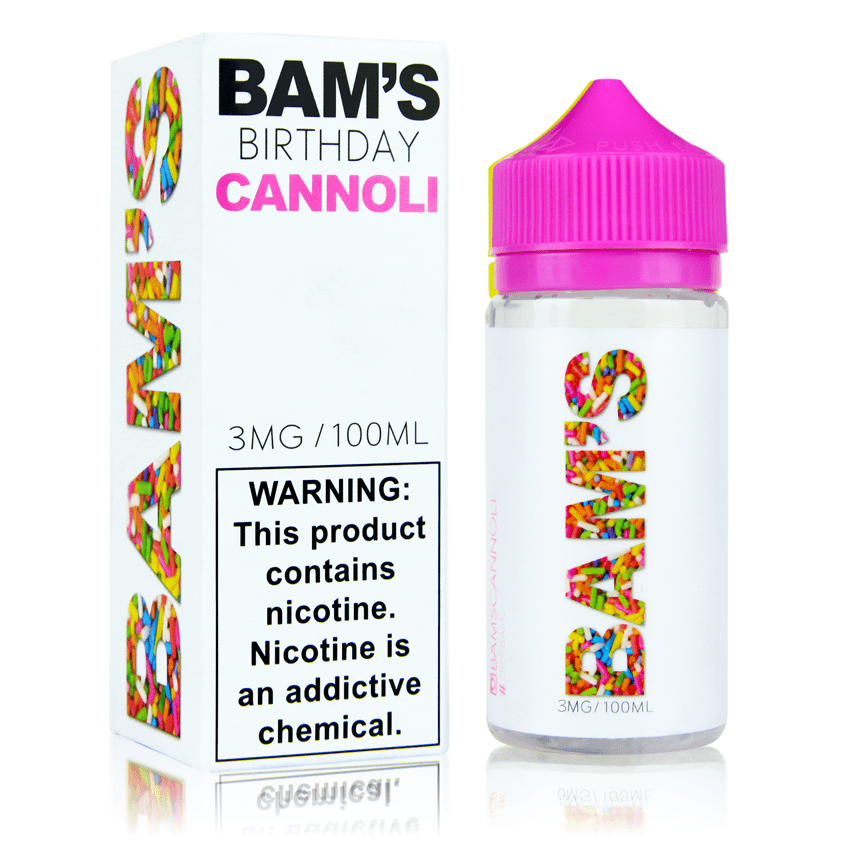 Bam Bam's Birthday Cannoli Vape Juice