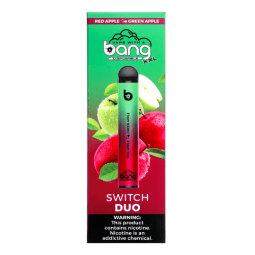 Bang Disposable Vape Red Apple | Green Apple Bang XXL Switch Duo Disposable Vape