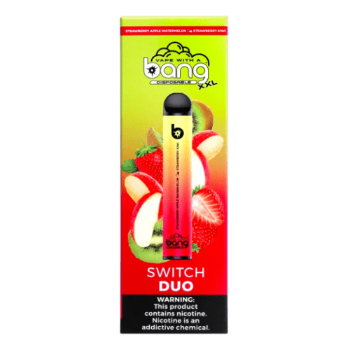 Bang Disposable Vape Strawberry Apple Watermelon | Strawberry Kiwi Bang XXL Switch Duo Disposable Vape