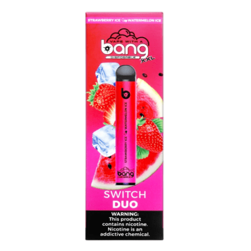 Bang Disposable Vape Strawberry Ice | Watermelon Ice Bang XXL Switch Duo Disposable Vape