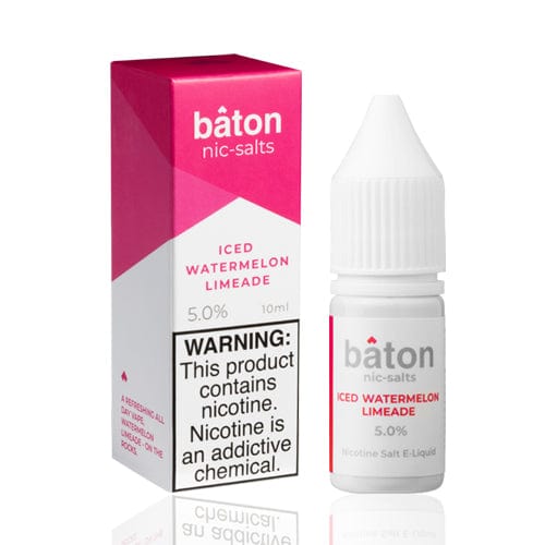 Baton Juice Baton Iced Watermelon Limeade 10ml Nic Salt Vape Juice