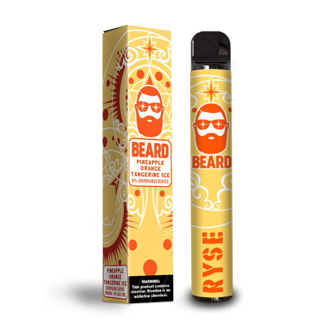 Beard Vape Co Disposable Vape Pineapple Orange Tangerine Ice Beard Disposable Vape