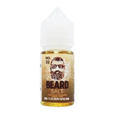 Beard Vape Co No. 32 Cinnamon Funnel Cake Salt Eliquid
