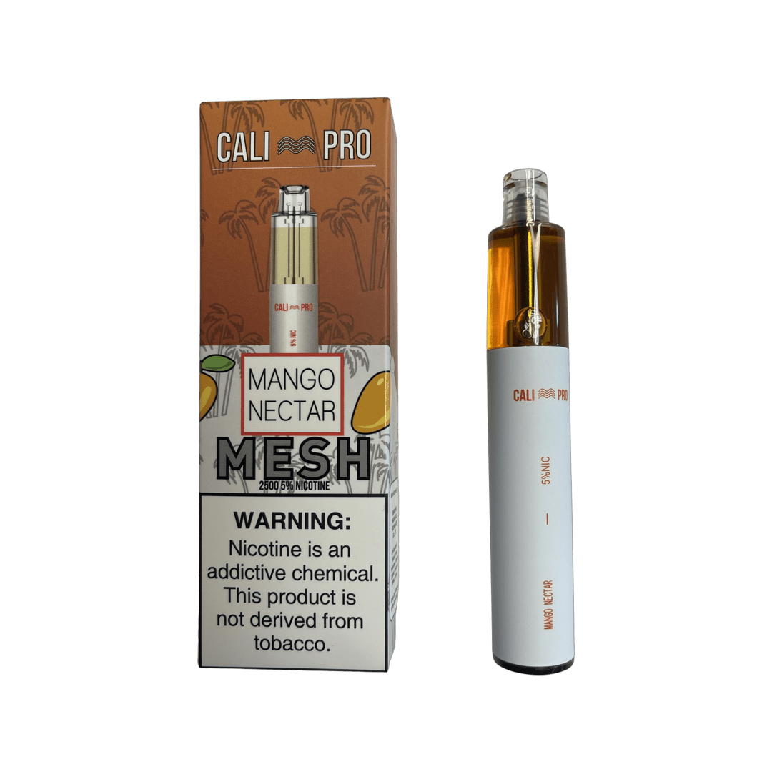Cali Bar Disposable Vape Mango Nectar Cali Pro Mesh 5ml Disposable Vape