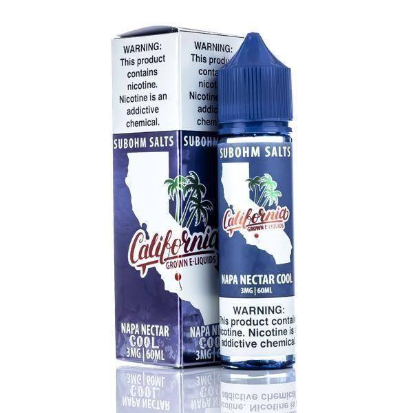 California Grown E-Liquids Juice California Grown Napa Nectar Ice 60ml Vape Juice