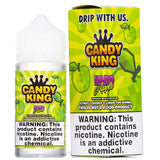 Candy King Juice Candy King Hard Apple Synthetic Nicotine 100ml Vape Juice
