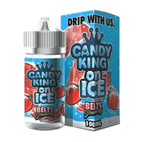 Candy King Juice Candy King on Ice Belts Strawberry 100ml Vape Juice