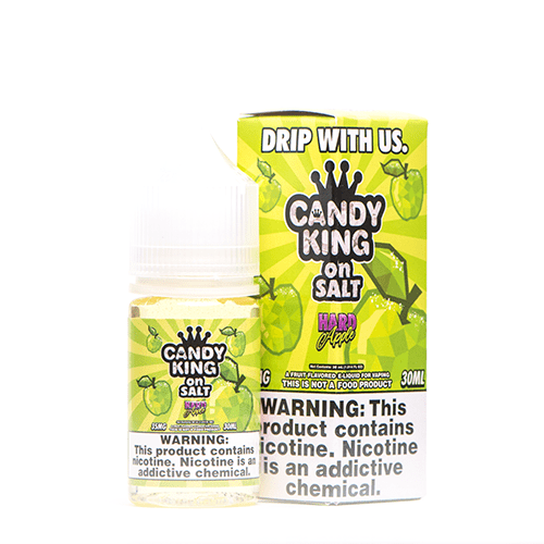 Candy King Juice Candy King On Salt Hard Apple Synthetic Nicotine 30ml Nic Salt Vape Juice