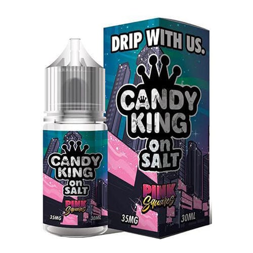 Candy King Juice Candy King Pink Squares Synthetic Nicotine 30ml Nic Salt Vape Juice