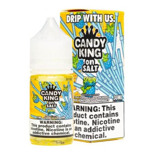 Candy King Juice Candy King Sour Straws Synthetic Nicotine 30ml Nic Salt Vape Juice