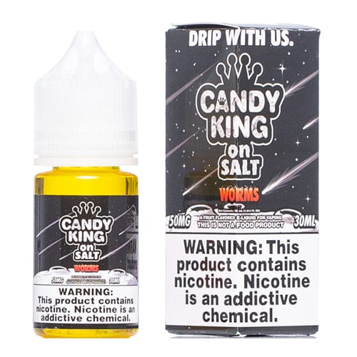 Candy King Juice Candy King Worms Synthetic Nicotine 30ml Nic Salt Vape Juice