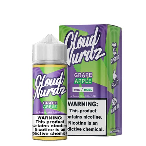 Cloud Nurdz Juice Cloud Nurdz Grape Apple 100ml Vape Juice