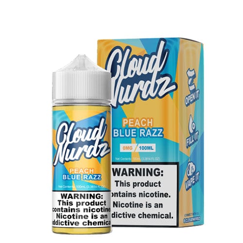 Cloud Nurdz Juice Cloud Nurdz Peach Blue Razz 100ml Vape Juice