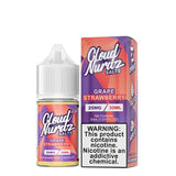 Cloud Nurdz Juice Cloud Nurdz Salts Grape Strawberry 30ml Nic Salt Vape Juice