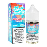 Cloud Nurdz Juice Grape Strawberry Iced 30ml TF Nic Salt Vape Juice - Cloud Nurdz