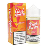 Cloud Nurdz Juice Strawberry Mango 100ml Synthetic Nic Vape Juice - Cloud Nurdz