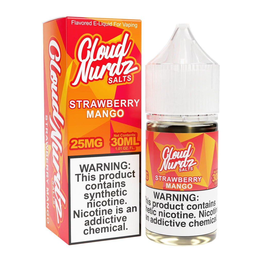 Cloud Nurdz Juice Strawberry Mango 30ml TF Nic Salt Vape Juice - Cloud Nurdz