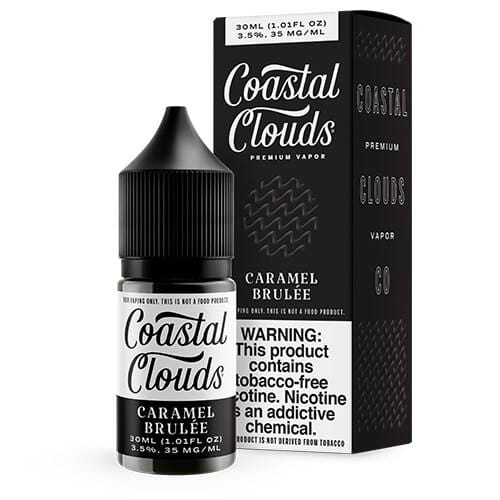 Coastal Clouds Juice Coastal Clouds Caramel Brulee 30ml TF Nic Salt Vape Juice