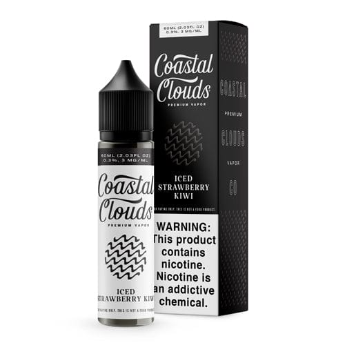 Coastal Clouds Juice Coastal Clouds Iced Strawberry Kiwi 60ml Vape Juice