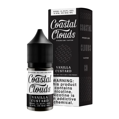 Coastal Clouds Juice Coastal Clouds Vanilla Custard 30ml Nic Salt Vape Juice