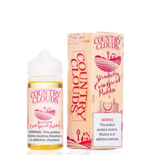 Country Clouds Juice Country Clouds Strawberry Bread Puddin' 100ml Vape Juice