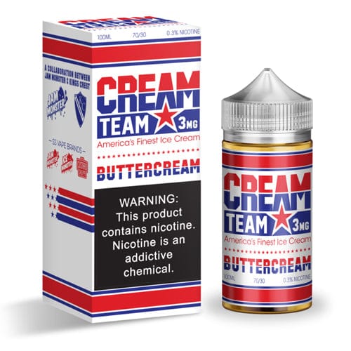 Cream Team Buttercream 100ml Vape Juice
