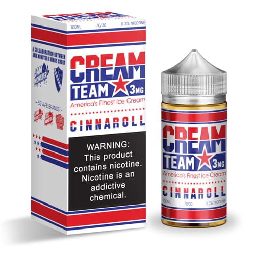 Cream Team Cinnaroll 100ml Vape Juice