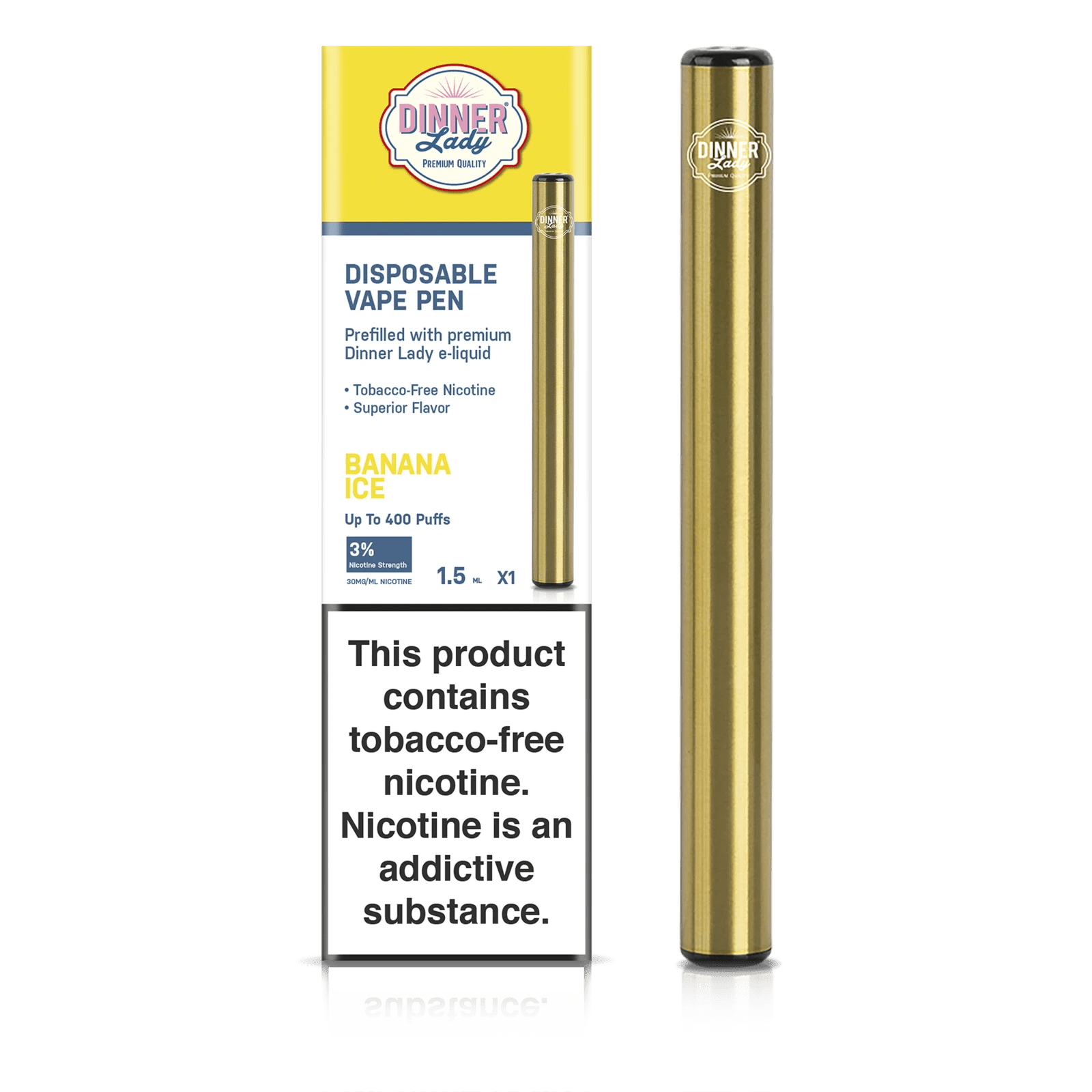 Dinner Lady Disposable Vape Dinner Lady Tobacco-Free Nicotine Disposable Vape