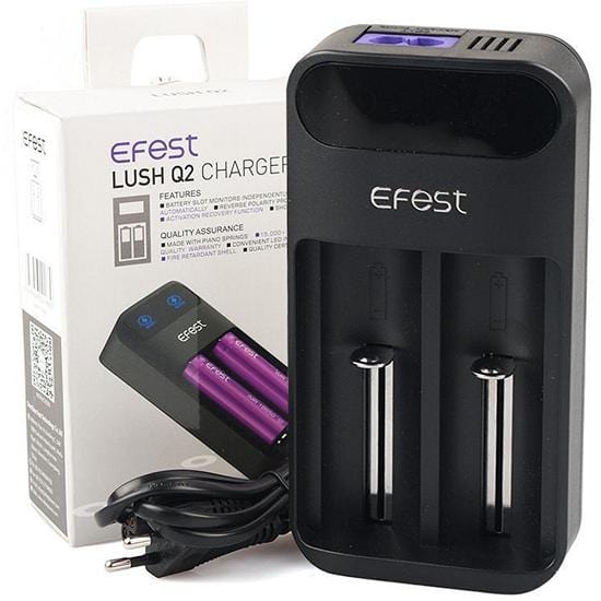 Efest Chargers Efest LUSH Q2 Dual Slot Battery Charger