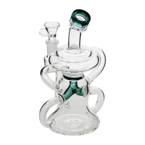 Eightvape Alternatives 7" Glass Recycler w/ Color Accents