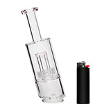 Eightvape Alternatives 9" Glass Puffco Attachment w/ Matrix Perc