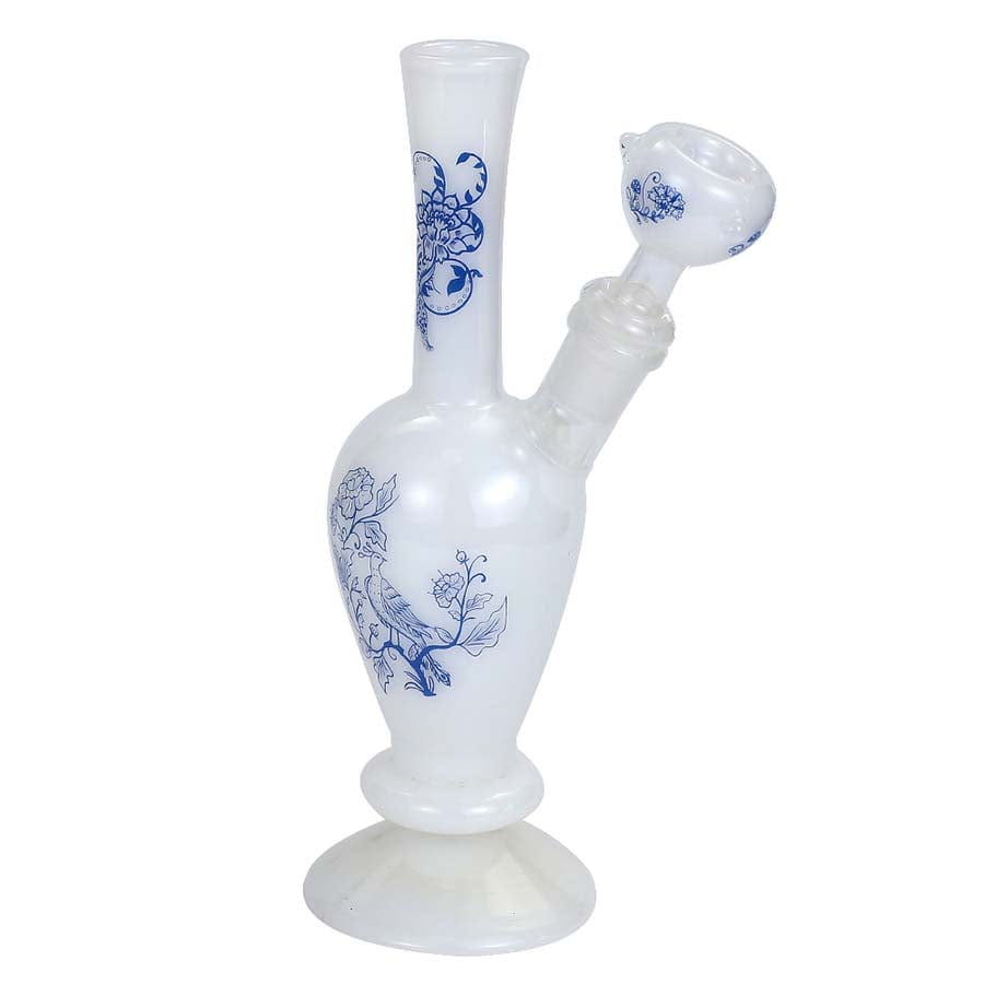 EightVape Alternatives Blue & White Porcelain Styled Vase Bong
