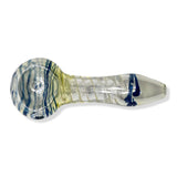 Eightvape Alternatives Color Glass Hand Pipe w/ Striped Inlay