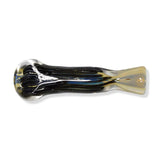 Eightvape Alternatives Colored Glass Chillum w/ Striped Inlay & Fume Accents