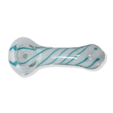 Eightvape Alternatives Full-Color Glass Hand Pipe w/ Spirals