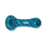 Eightvape Alternatives Full-Color Glass Hand Pipe w/ Spirals