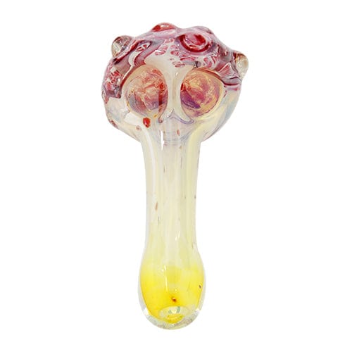 Eightvape Alternatives Glass Hand Pipe w/ Double Bowl & Fumed Accents