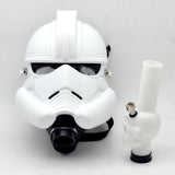 EightVape Alternatives Stormtrooper Storm Trooper Gas Mask Bong