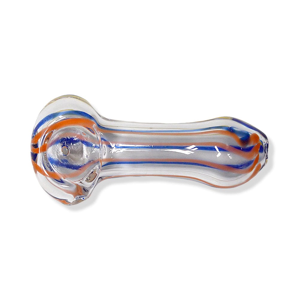 Eightvape Alternatives Striped Color Glass Hand Pipe