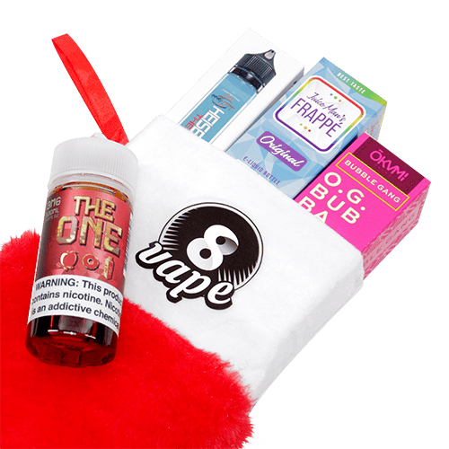 Eightvape Merch Best-Selling Juice Christmas Stocking Bundle