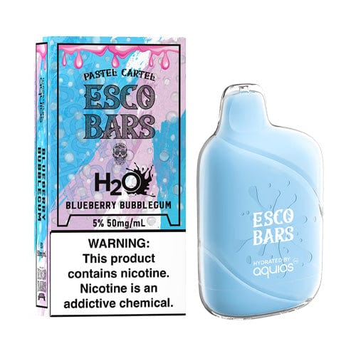 ESCO Bar Disposable Vape Blueberry Bubblegum ESCO Bar H2O Disposable Vape (5%, 6000 Puffs)