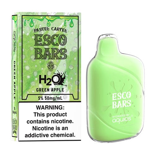ESCO Bar Disposable Vape Green Apple ESCO Bar H2O Disposable Vape (5%, 6000 Puffs)