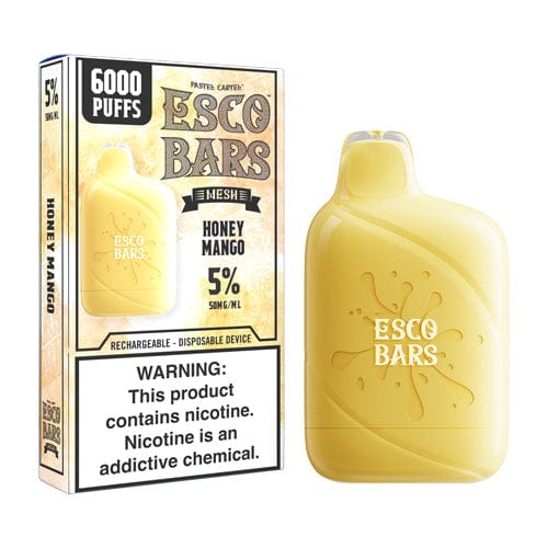 ESCO Bar Disposable Vape Honey Mango ESCO Bar 6000 Disposable Vape (5%, 6000 Puffs)