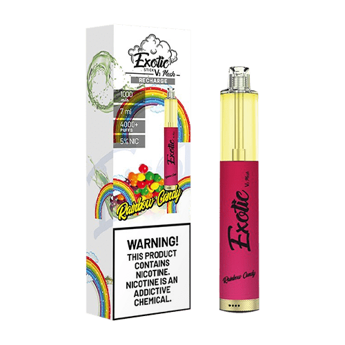 Exotic Disposable Vape Rainbow Candy Exotic Stick V3 Disposable Vape