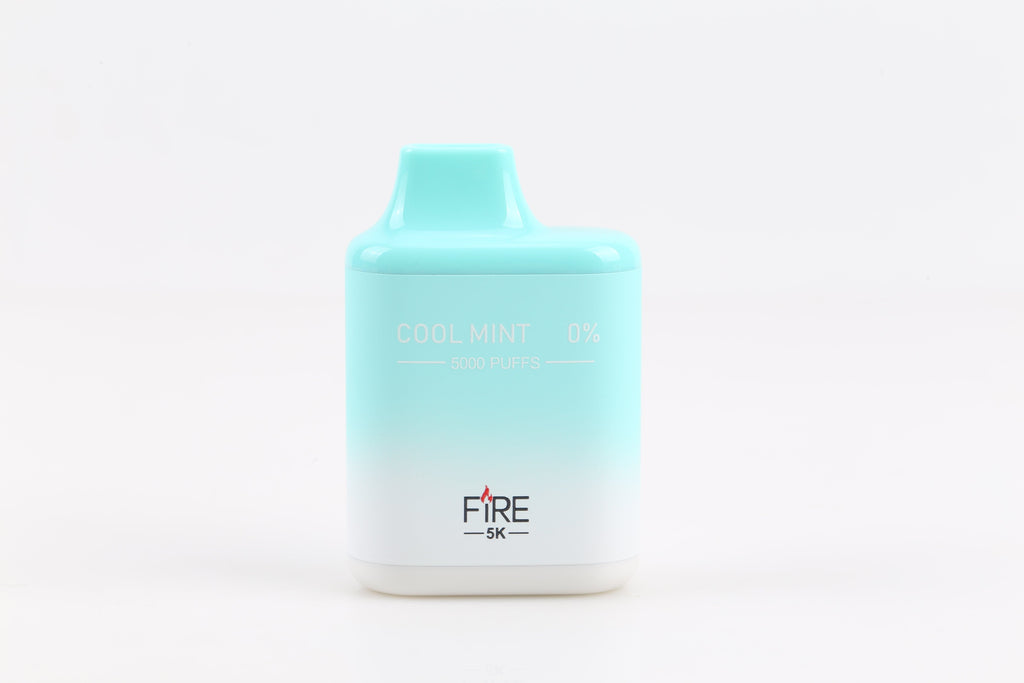 Fire Disposable Vape Cool Mint Fire Float 5K 0% Nicotine Disposable Vape (0%, 5000 Puffs) - Cool Mint