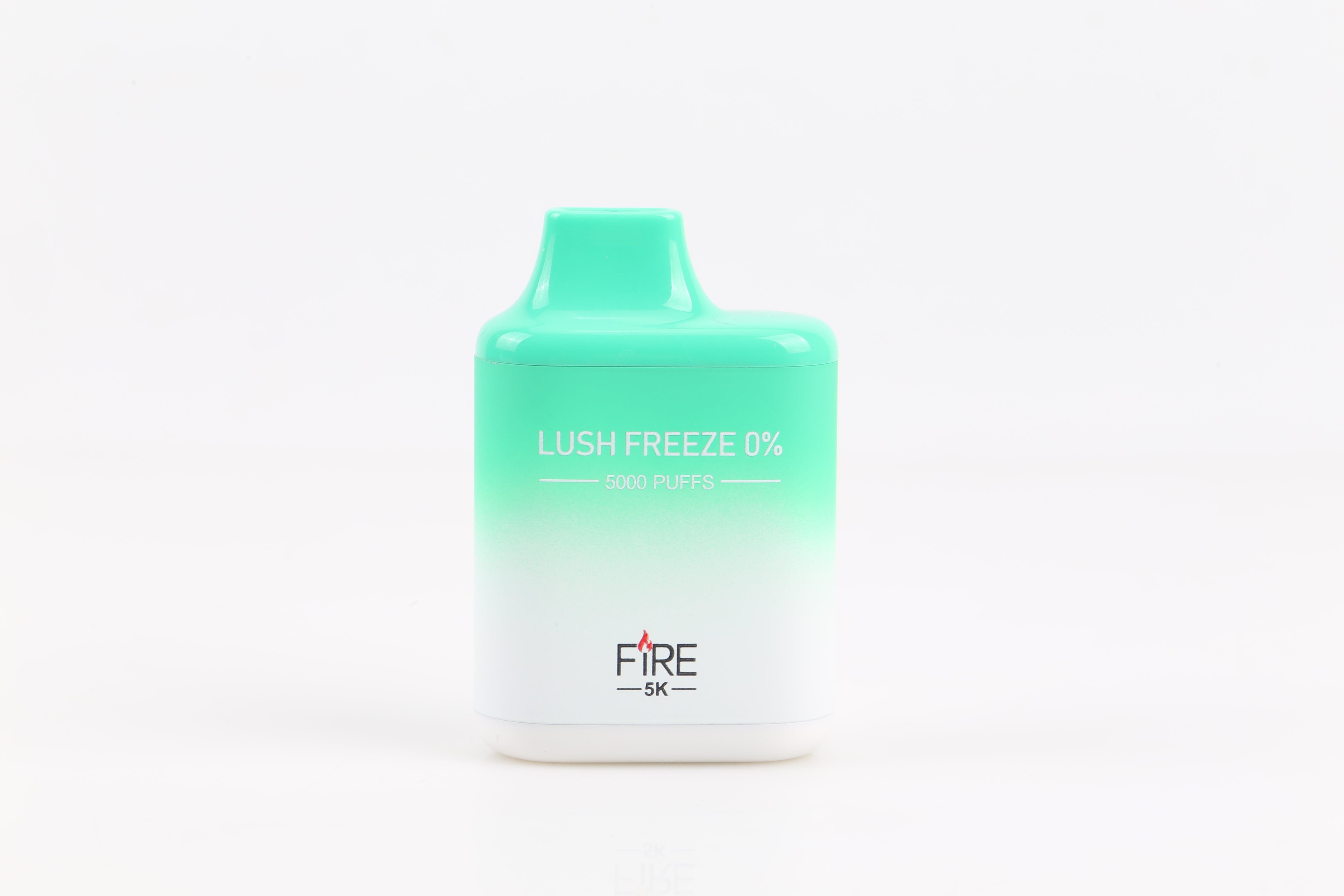 Fire Disposable Vape Lush Freeze Fire Float 5K 0% Nicotine Disposable Vape (0%, 5000 Puffs)