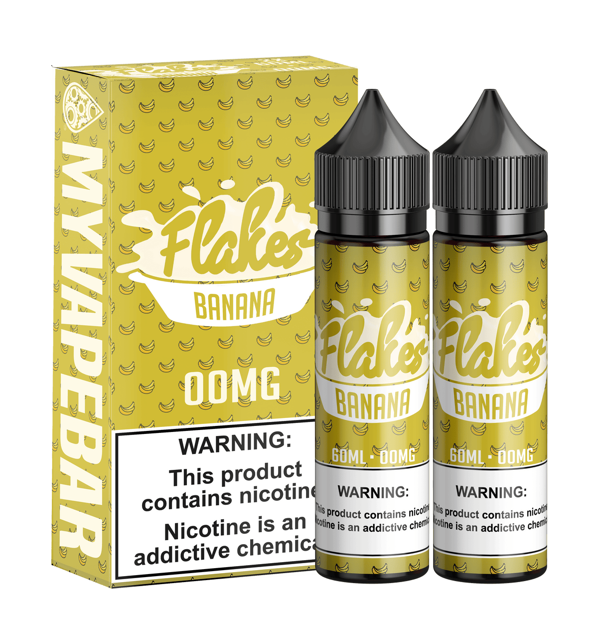 Flakes Juice Banana 120ml Vape Juice - Flakes