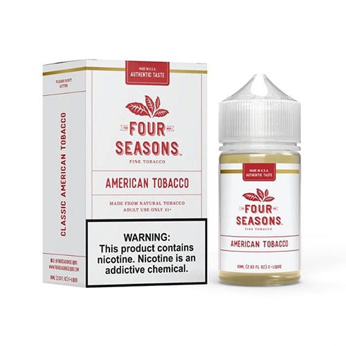 Four Seasons Juice Four Seasons E-Liquids American Tobacco 30ml & 60ml Vape Juice