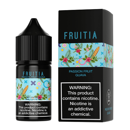 Fresh Farms Juice Fruitia Passionfruit Guava 30ml Nic Salt Vape Juice